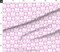 Coquette Retro Vintage Y2K Pink And Purple Cherry Daisy Checkered Custom Printed Fabric by Spoonflower Various Fabrics by the Yard or Fat Quarter